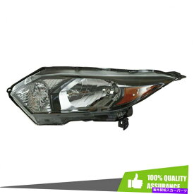 USヘッドライト 2016-2018ホンダHRV HR-V 16-18のハロゲン左側のヘッドライトアセンブリブラック Halogen Left Side Headlights Assembly Black For 2016-2018 Honda HRV HR-V 16-18