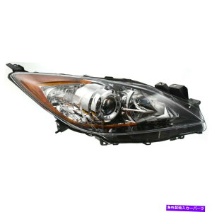 USwbhCg 2011N2011N2011N}X_3̂߂̃nQwbhCgȑERH Halogen Headlight Passenger Side Right RH For 2010 2011 2012 2013 Mazda 3
