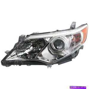 USwbhCg 2013N2013N2013N2013N̂߂Headlight BulbƂ̃NnEWO Headlight For 2012 2013 2014 Toyota Camry Left Chrome Housing With Bulb