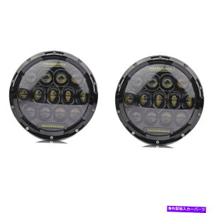 US�w�b�h���C�g 7 ��6500K�v���W�F�N�^�[�I�N�^��HID LED LED���C�gDRL�w�b�h���C�g�y�A�̂��߂�97-16�W�[�v 7 Black 6500K Projector Octane HID LED Light DRL Headlight Pair For 97-16 Jeep�y���s�A���i�z