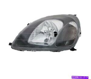 US�w�b�h���C�g Toyota Yaris 1999 2000 2000 2000 2002 2003 VP1240L�u���b�NLHD Left Headlight for Toyota Yaris 1999 2000 2001 2002 2003 VP1240L Black LHD�y���s�A���i�z