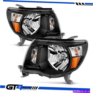USwbhCg 2005N06 07 08 09 10 2011 TOYOTA TACOMA TRDX^CubNwbhCg For 2005 06 07 08 09 10 2011 Toyota Tacoma TRD Style Black Replacement Headlight