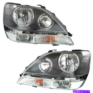USwbhCg wbhCgwbhvEyAZbg99-00 LEXUS RX300 Headlights Headlamps Left & Right Pair Set NEW for 99-00 Lexus RX300