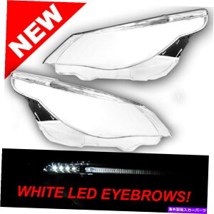 USwbhCg 04-07 BMW E60 5V[YpwbhCgY - LED Brow Eye Lid 04-07 BMW E60 5-Series Replacement Headlight Lens - White LED Brow Eye Lid