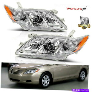 USwbhCg HeadlightsAZuvWFN^[wbhv2007-2009g^J Headlights Assembly Projector Headlamps Replacement for 2007-2009 Toyota Camry