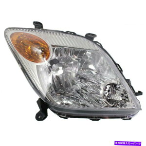 US�w�b�h���C�g 2006�NSCION XA�x�[�X���f��1.5L 4CYL�E�N���A�����Y Headlight For 2006 Scion xA Base Model 1.5L 4Cyl Right Clear Lens�y���s�A���i�z