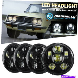 USwbhCg 4X 5.75u5-3 / 4vLEDwbhCghbgvWFN^[Hi-LoV[r[pg^Ri 4X 5.75" 5-3/4" LED Headlights DOT Projector Hi-Lo Sealed Beam for Toyota Corona