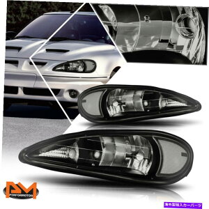 USwbhCg 99-05 Pontiac Grand AMwbhCg/vČ𗬋inEWÕNATCh For 99-05 Pontiac Grand Am Headlight/Lamps Repalcement Smoked Housing Clear Side
