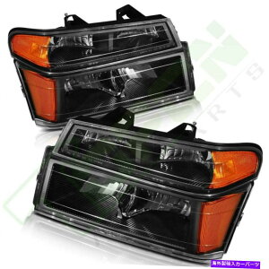 USwbhCg wbhCg̓V{[RhLjI2004-2012+EwbhvyA Headlights Fits Chevy Colorado Canyon 2004-2012 Left + Right Sides Headlamp Pair