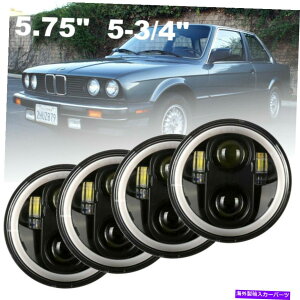 USwbhCg 4PCS 5.75 "5 3/4 LEDwbhCgODRLpBMW 325I 528E 535I 735IoCG 4PCS 5.75" 5 3/4 LED Headlight Ring DRL for BMW 325i 528e 535i 735i Bavaria