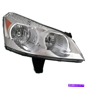 USwbhCg 2009-2012V{[g@[XLS LTfEChromenEWO Headlight For 2009-2012 Chevrolet Traverse LS LT Models Right Chrome Housing