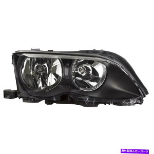USwbhCg wbhCgnQ^CvEW /ubNx[02-05 BMW 3V[Y4hA Headlight Halogen Type Right w/Black Bezel Fits 02-05 BMW 3 Series 4 Door