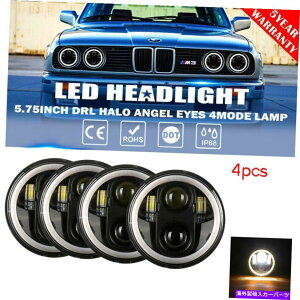 USwbhCg 4s[Xhbg5 3/4 "5.75"vWFN^[LEDwbhCgV[r[vdɂ/ LO + DRL 4PCS DOT 5 3/4" 5.75" Projector LED Headlights Sealed Beam Lamp Bulbs Hi/Lo+DRL