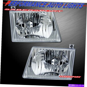 USwbhCg 1992 - 2004NFord Econoline E150 / 250/350/450/450 Van̂߂̃[NAwbhCg̃Zbg Set of Euro Clear Headlights for 1992-2004 Ford Econoline E150/250/350/450 Van