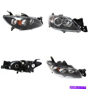 US�w�b�h���C�g MA2519108 04-09�}�c�_3����ȑ��̃w�b�h���C�g MA2519108 Headlight for 04-09 Mazda 3 Passenger Side