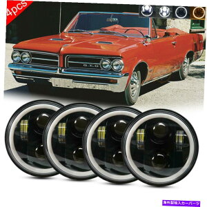 USwbhCg 4s[X5 3/4 "5.75 LEDwbhCgPontiac Gto Grand Prix FirebirdpLEDwbhCg 4pcs 5 3/4" 5.75 LED Headlights HI/LO Beam for Pontiac GTO Grand Prix Firebird
