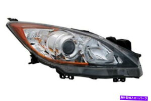USwbhCg wbhCgtBbg10-13}c_3 4hA/nb`obNEȑnQ Headlight Fits 10-13 Mazda 3 4-Door / Hatchback Right Passenger Side Halogen