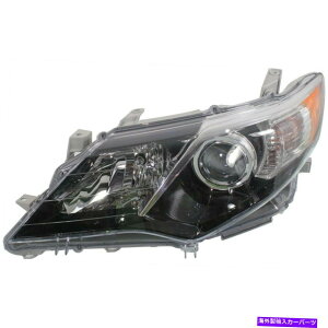 USwbhCg 2012N2013N2013N2013N2013Ng^JdōZc܂ Headlight For 2012 2013 2014 Toyota Camry Left Black Housing With Bulb