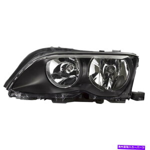 USwbhCg wbhCgnQW /ubNx[hCo[tBbg2002-2005 BMW 3V[YZ_ Headlight Halogen w/Black Bezel Driver Left Fits 2002-2005 BMW 3 Series Sedan