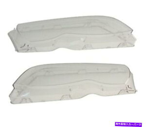 USwbhCg 2̃wbhCgỸZbgBMW 2002-2005 E46 325I 325XI 330I 330XÎ߂̉E+E+E+ Set of 2 Headlight Lens Left + Right for BMW 2002-2005 E46 325i 325Xi 330i 330Xi