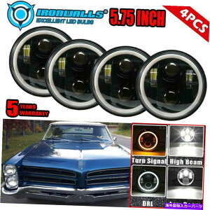 USwbhCg 4X 5.75C`5 3/4EhLEDwbhCgH5006tBbgPontiac Gto Grand Prix Firebird 4x 5.75"inch 5 3/4 Round LED Headlight H5006 Fit Pontiac GTO Grand Prix Firebird