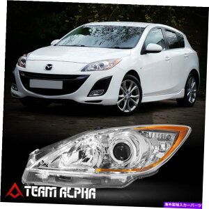 USwbhCg tBbg2010-2013}c_3yDRIVER SINDSzNvWFN^[wbhCg Fits 2010-2013 Mazda 3 [LH Driver Side] Chrome Replacement Projector Headlight