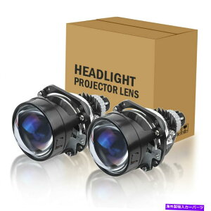 USwbhCg 2{2.5 "BI LEDvWFN^[YHI / LO 70WLEDwbhCgwbhvRetoFit RHD 2X 2.5" Bi LED Projector Lens Hi/Lo 70W Car LED Headlight Headlamp Retrofit RHD