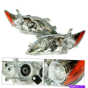 USwbhCg 07-09 TOYOTA CAMRY 2XvWFN^[wbhCghCo[qTChNAY For 07-09 Toyota Camry 2x Projector Headlights Driver &Passenger Side Clear Lens
