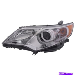 USwbhCg nQwbhCgwbhvtBbg2012-2013g^J4DZ_LE XLE Halogen Headlight Headlamp Left Fits 2012-2013 Toyota Camry 4D Sedan LE XLE