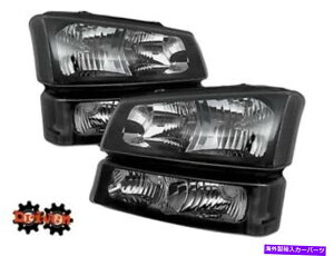 US�w�b�h���C�g 03-06 Chevy Silverado Truck 1500 HD2500 3500�w�b�h���C�g+�^�[���V�O�i���N���A For 03-06 Chevy Silverado Truck 1500 HD2500 3500 Headlights +Turn Signal Clear