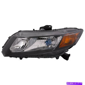 USwbhCg wbhCg̉^]2012-2013z_VrbNnCubhZ_ɍĂ܂ Headlight Left Driver Fits 2012-2013 Honda Civic Hybrid Sedan