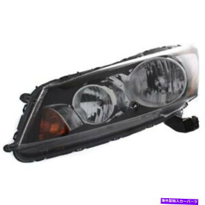 US�w�b�h���C�g Accapt 08-12�ACapa�h���C�o���w�b�h���C�g�A�N���A�����Y For Accord 08-12, CAPA Driver Side Headlight, Clear Lens�y���s�A���i�z