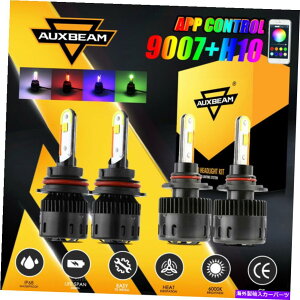 USwbhCg Combo RGBd9007 LEDwbhCg9145 9140tHOCgF-150 1999-2003 Combo RGB Bulb 9007 LED Headlight 9145 9140 Fog Light For Ford F-150 1999-2003
