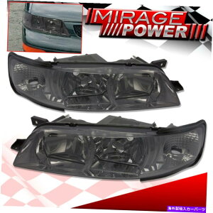 USwbhCg 95 96 97 98 99Y}LV}1s[XX[NwbhCgvNAtN^[ For 95 96 97 98 99 Nissan Maxima 1 Piece Smoked Headlight Lamp Clear Reflectors