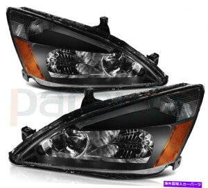 USwbhCg 2003N2007NHonda Accord 2 / 4DR HeadlightAZuvvWFN^̃yAu For 2003-2007 Honda Accord 2/4Dr Headlight Assembly Lamps Replace Projector Pair