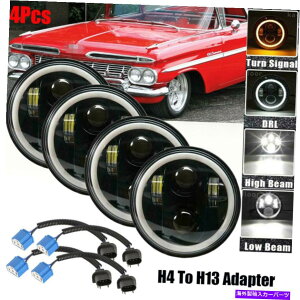 USwbhCg 4PCS 5.75 "5 3/4vWFN^[LEDwbhCgtBbgChevy El Camino 1959-1960 1964-1970 4pcs 5.75" 5 3/4 Projector LED Headlight Fit Chevy El Camino 1959-1960 1964-1970
