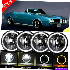 USwbhCg 4s[X5 3/4 5.75 LEDwbhCgHI / LO DRL̂߂HI / LO DRL 442 98 F85JbgX 4PCS 5 3/4 5.75 LED Headlights HI/LO DRL for Oldsmobile Delta 442 98 F85 Cutlass