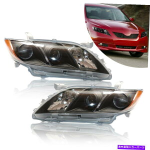 USwbhCg 1yAubNvWFN^[wbhCgLH + RH2007-2009g^J8113033652AJ 1 Pair Black Projector Headlights LH+RH for 2007-2009 Toyota Camry 8113033652 US