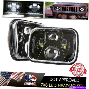 USwbhCg TOYOTAsbNAbvgbNpH6054 5×7 7×6 LEDwbhCgHi-LOr[vWFN^[ H6054 5X7 7x6 LED Headlight Pair HI-Lo Beam Projector for Toyota Pickup Truck
