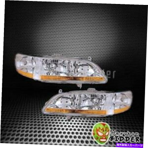 USwbhCg 1998-2002z_AR[h2/4 DR+EOEwbhCgL + R Fits 1998-2002 Honda Accord 2/4 DR Left + Right OE Replacement Headlights L + R