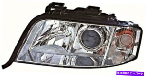 USwbhCg 2002-2004 Audi A6 C5 Headlight Projector Chrome Clear Right. 2002-2004 Audi A6 C5 HeadLight PROJECTOR CHROME Clear RIGHT