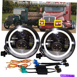 USwbhCg P[XT2000 T 2000 1998-2010ZfXxc300TD̂߂2{7 "LEDwbhCgv 2x 7" LED Headlight Lamp for Kenworth T2000 T 2000 1998-2010 Mercedes-Benz 300TD