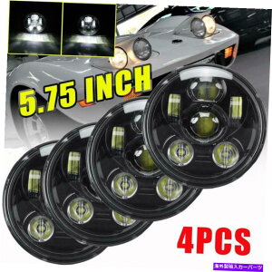 USwbhCg 4PCS 5.75u5-3 / 4vLEDwbhCgvWFN^̃vWFN^[̍̂߂̍ᖧr[ 4PCS 5.75" 5-3/4" LED Headlights Projector High Low Sealed Beam for Oldsmobile