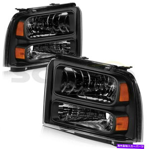 USwbhCg 05-07 Ford F250 F350 F450wbhCgAZũtgZbgvLZmyA For 05-07 Ford F250 F350 F450 Headlights Assembly Front Replace Lamps Xenon Pair