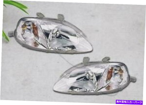 US�w�b�h���C�g 1999�N����2000�N�̃z���_�V�r�b�N2/3/4 DR��+�EOE�����w�b�h���C�g�y�A For 1999-2000 Honda Civic 2/3/4 DR Left + Right OE Replacement Headlights Pair�y���s�A���i�z