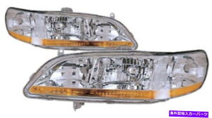 USwbhCg 1998N1999N2000Nz_AR[hwbhCgyAZbg For 1998 1999 2000 Honda Accord Headlights Pair Set
