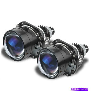 USwbhCg 2{2.5 "BI LEDvWFN^[YHI / LOr[70W RHD LEDwbhCgwbhv̉ 2X 2.5" Bi LED Projector Lens Hi/Lo Beam 70W RHD LED Headlight Headlamp Retrofit