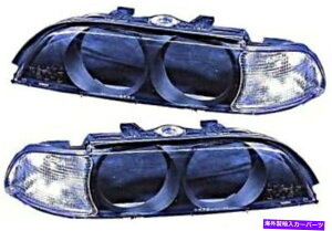 USwbhCg BMW E39 5V[Y97-00wbhCgvX`bNYZbg98 99 BMW E39 5 Series 97-00 Headlights Plastic Lens SET 98 99