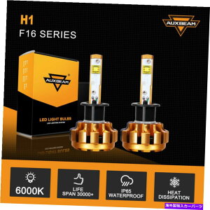 USwbhCg 2{H 1 LEDwbhCgdϊLbg100W 14000LM 6500K[r[v 2X H1 LED Headlight Bulbs Conversion Kit 100W 14000LM 6500K High Low Beam Lamp