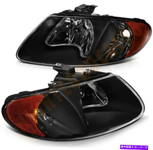 USwbhCg 2001N2007NɓKCaravan ChryslerڌwbhCgAZu Fits 2001-2007 Dodge Caravan Chrysler Direct Replacement Headlights Assembly